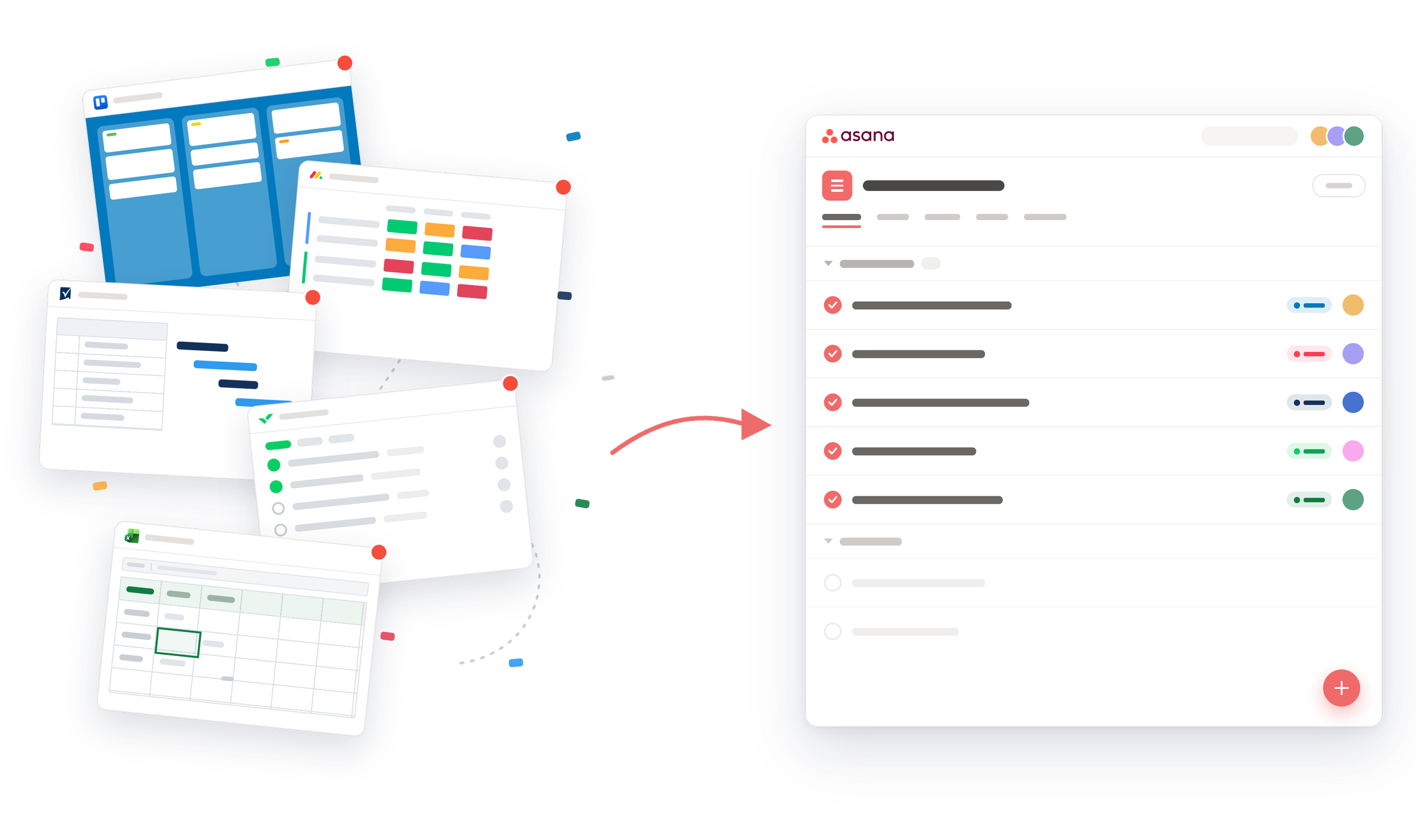 Migration to Asana from other tools