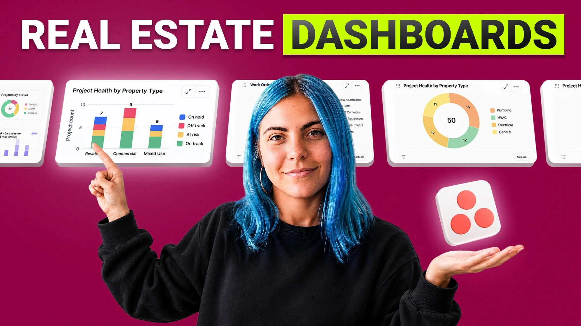 How we built a real estate operations dashboard with Asana charts