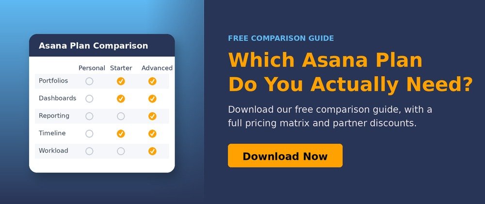 Asana pricing and plans guide