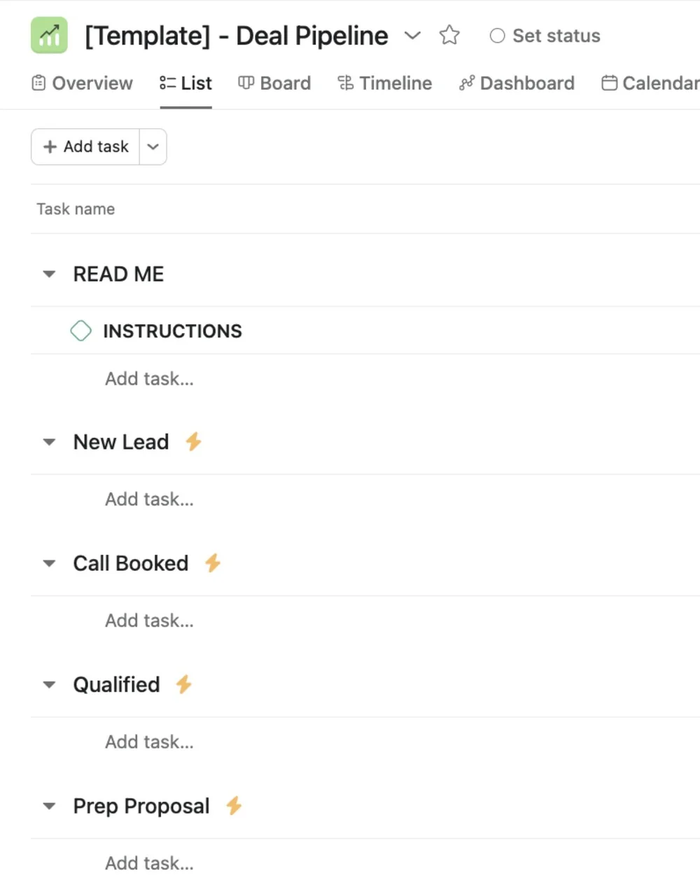 Best Asana Templates | Cirface