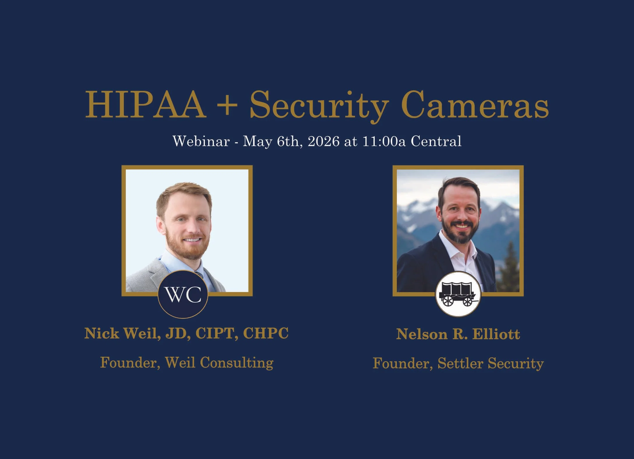 Coming Soon: HIPAA + Security Cameras Webinar