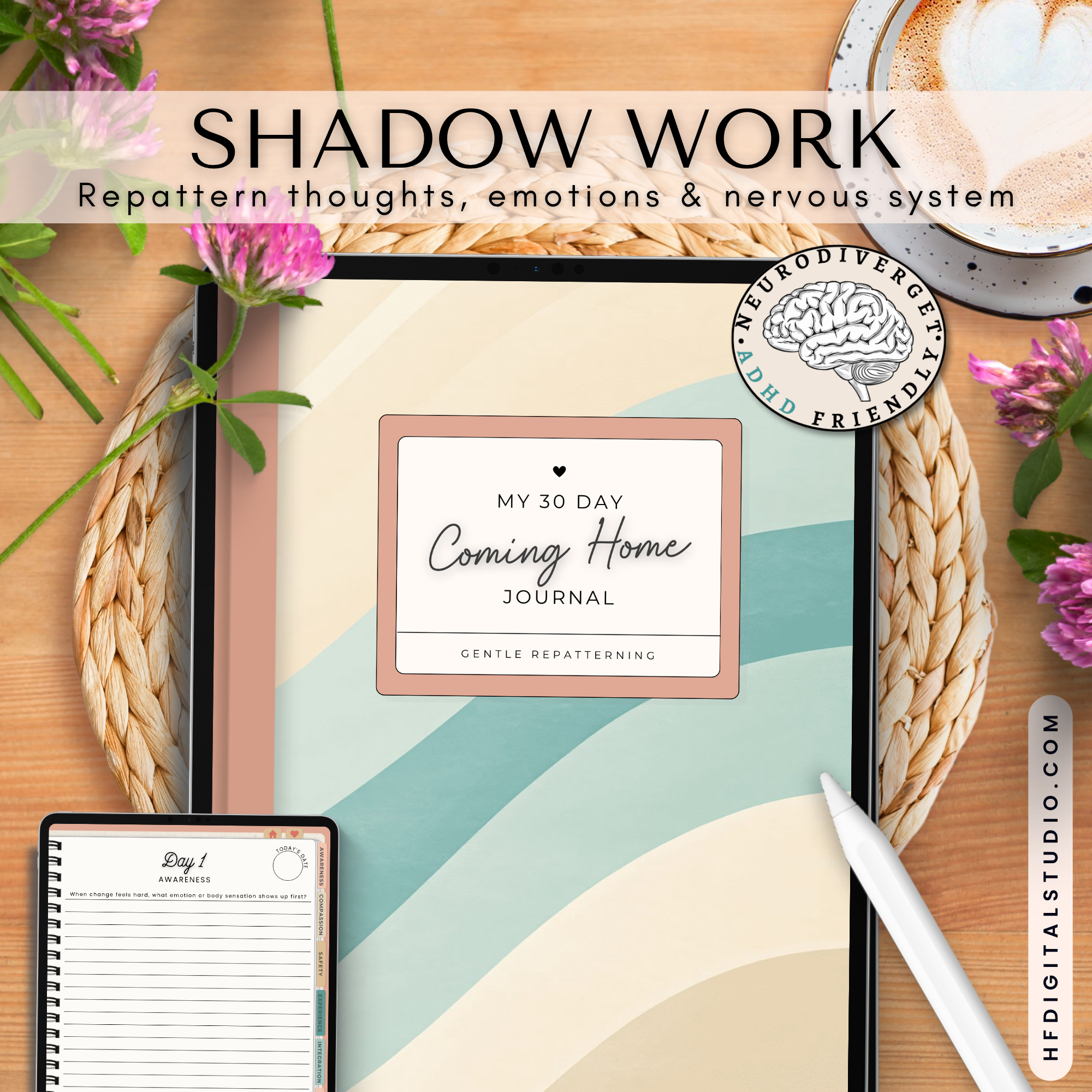Digital Shadow Work Journal Neurodivergent ADHD Workbook for Gentle Repatterning 1.png