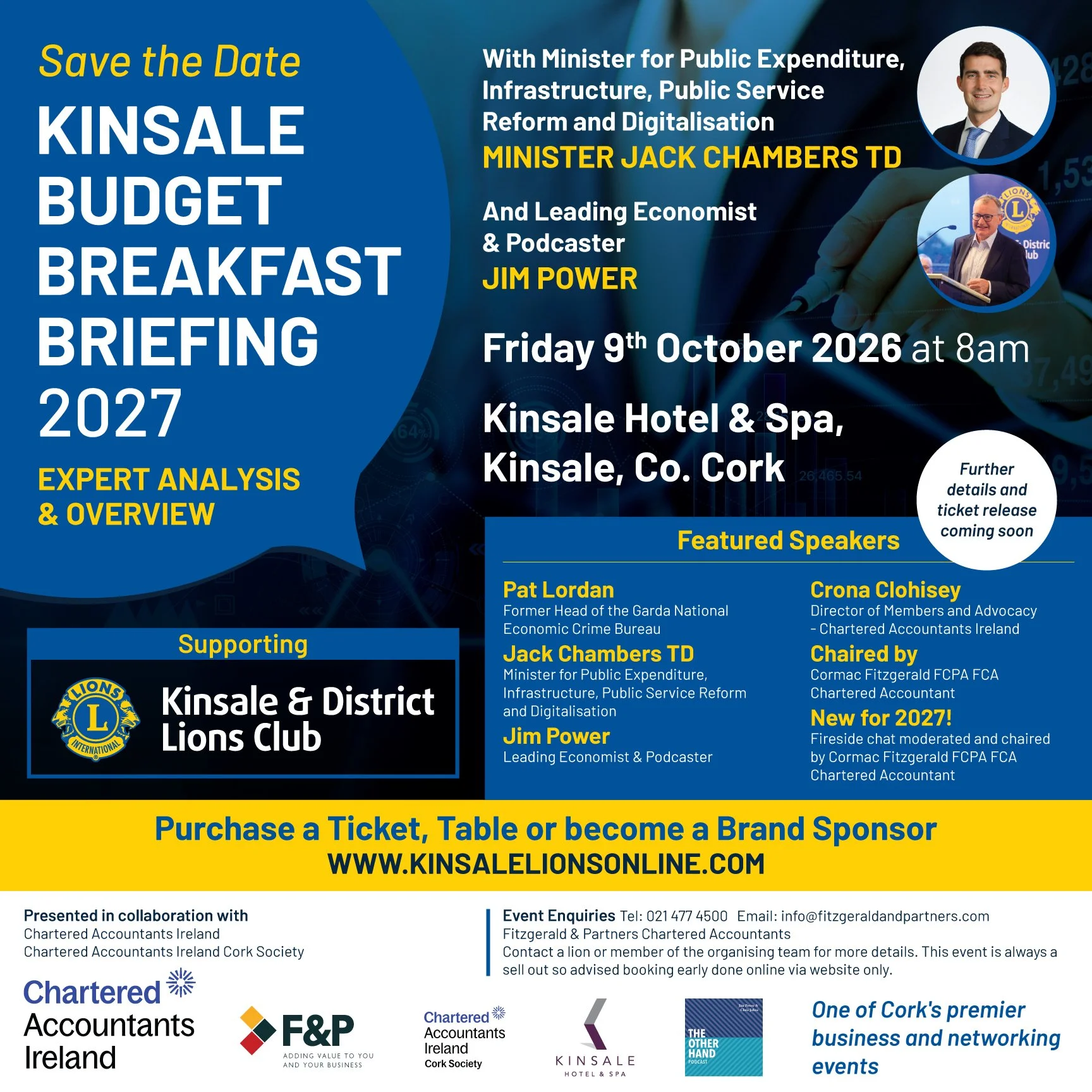 Budget Breakfast Briefing 2027 