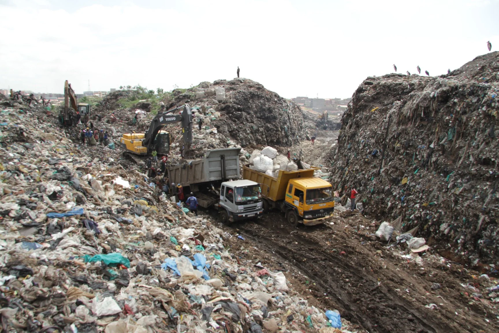 Kenia_hautnah-Nairobi-Muellhalde_Dandora-Lastwagen_und_Bagger.jpg