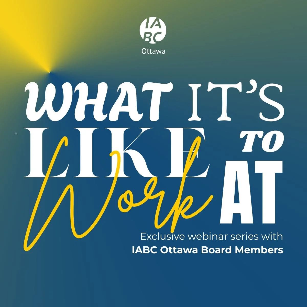 Webinar: What it's like to work at...with Janna Stam