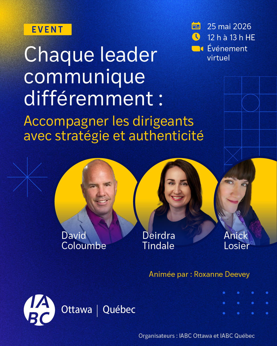 [Virtuel] Chaque leader communique différemment