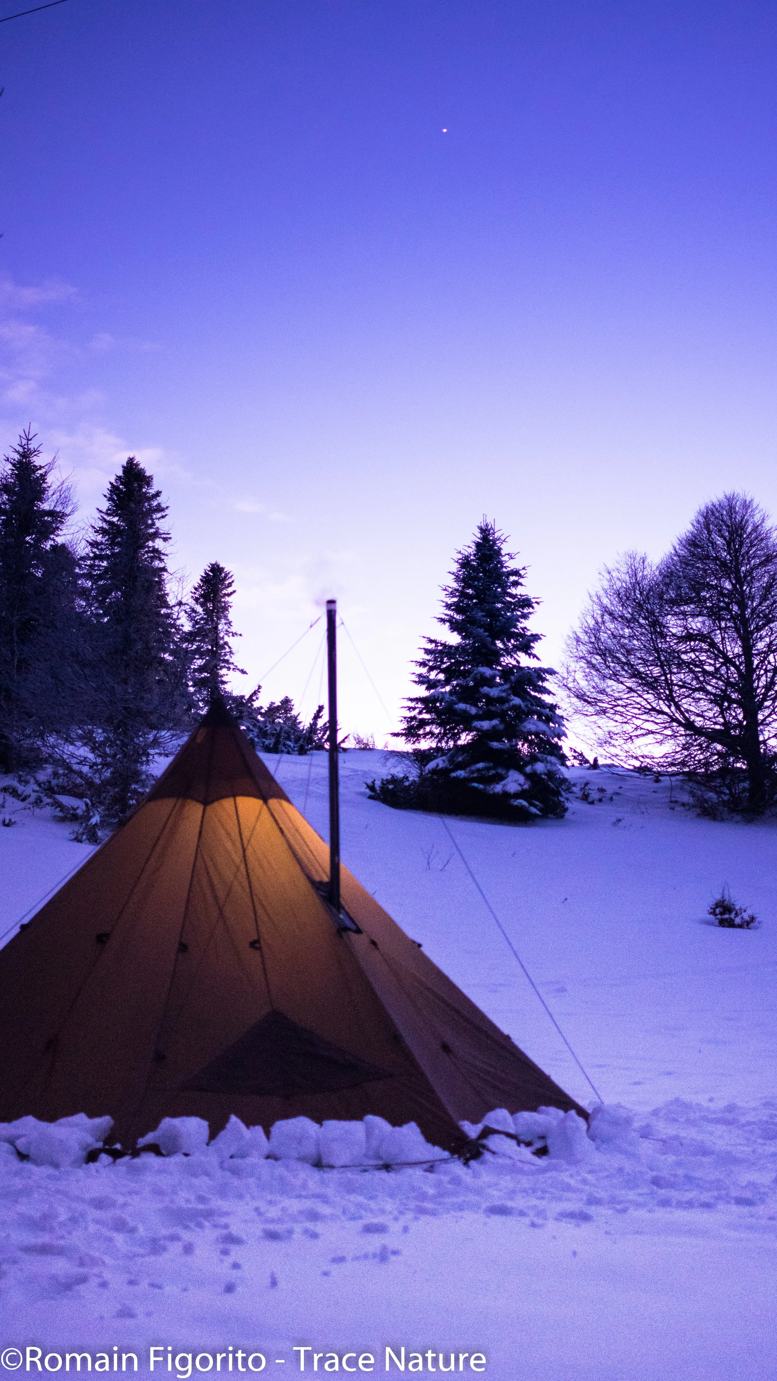 Nuit Givrée - Igloo ou Tipi Trappeur