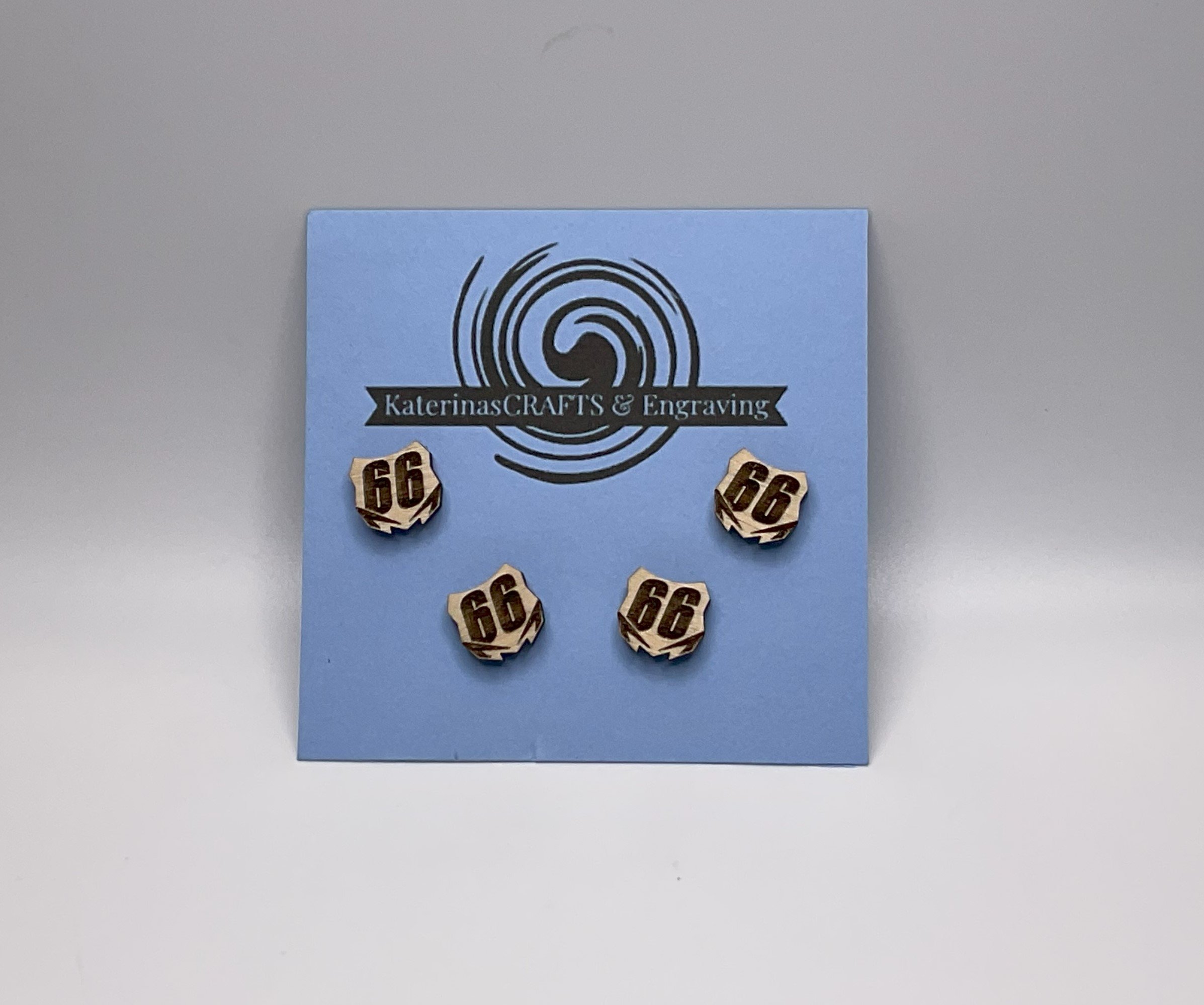 custom number plate earring stud 66.jpg