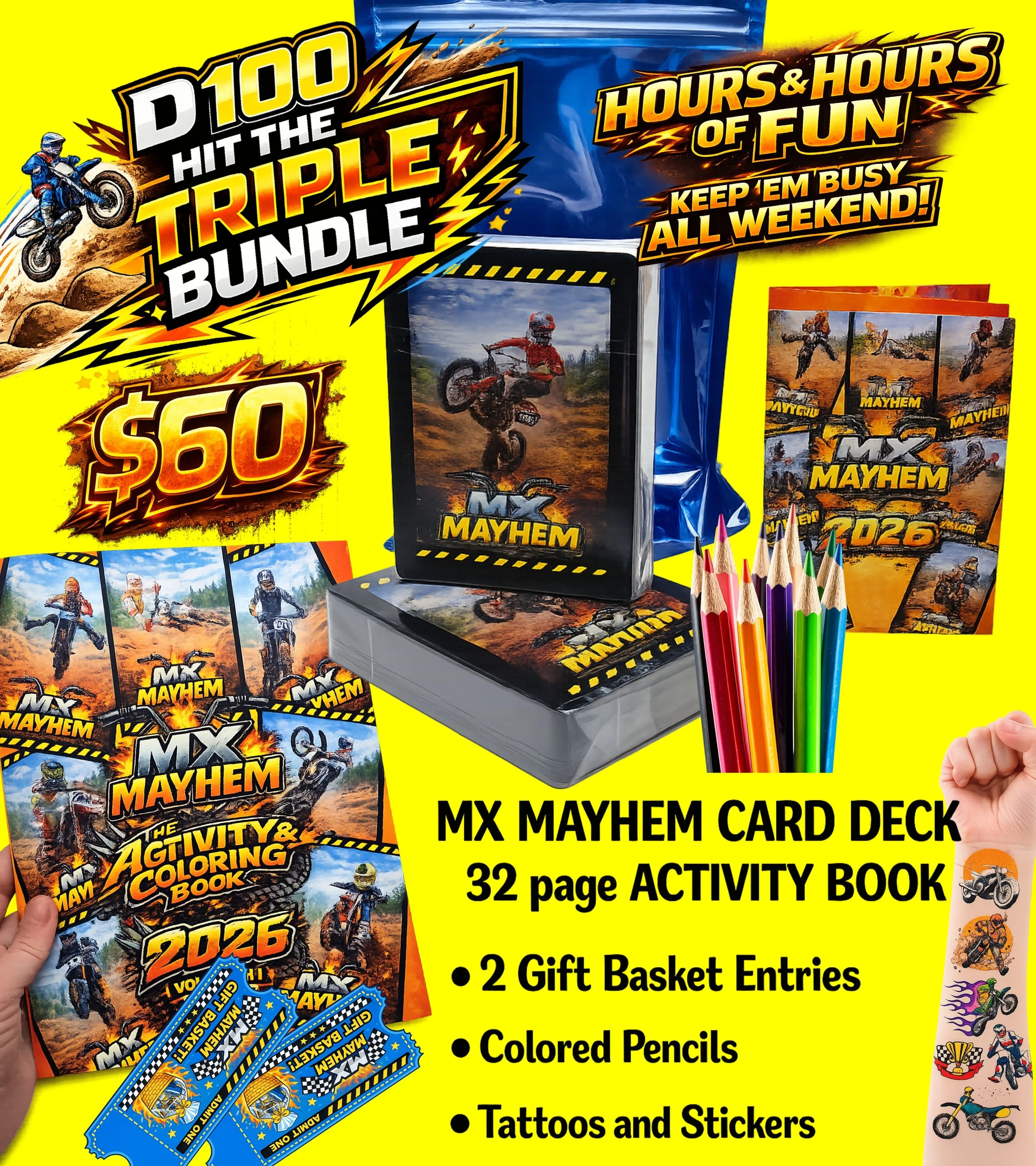 🏁 D-100 HIT THE TRIPLE BUNDLE 🏁