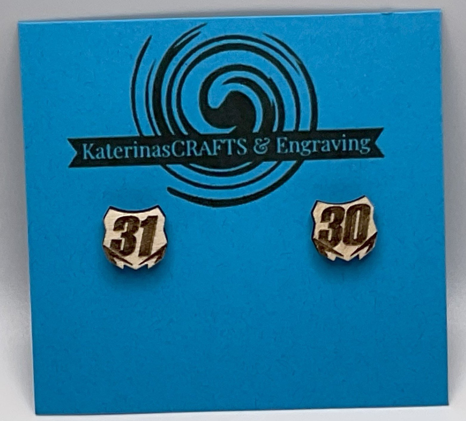 custom number plate earring stud tn 4.jpg