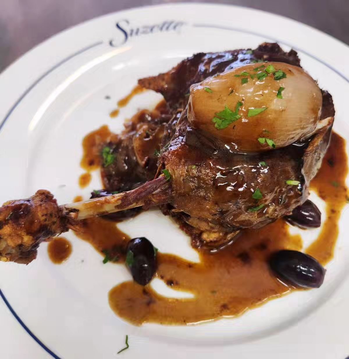 Come on in for dinner and try our duck confit- perfect for these cool evenings.