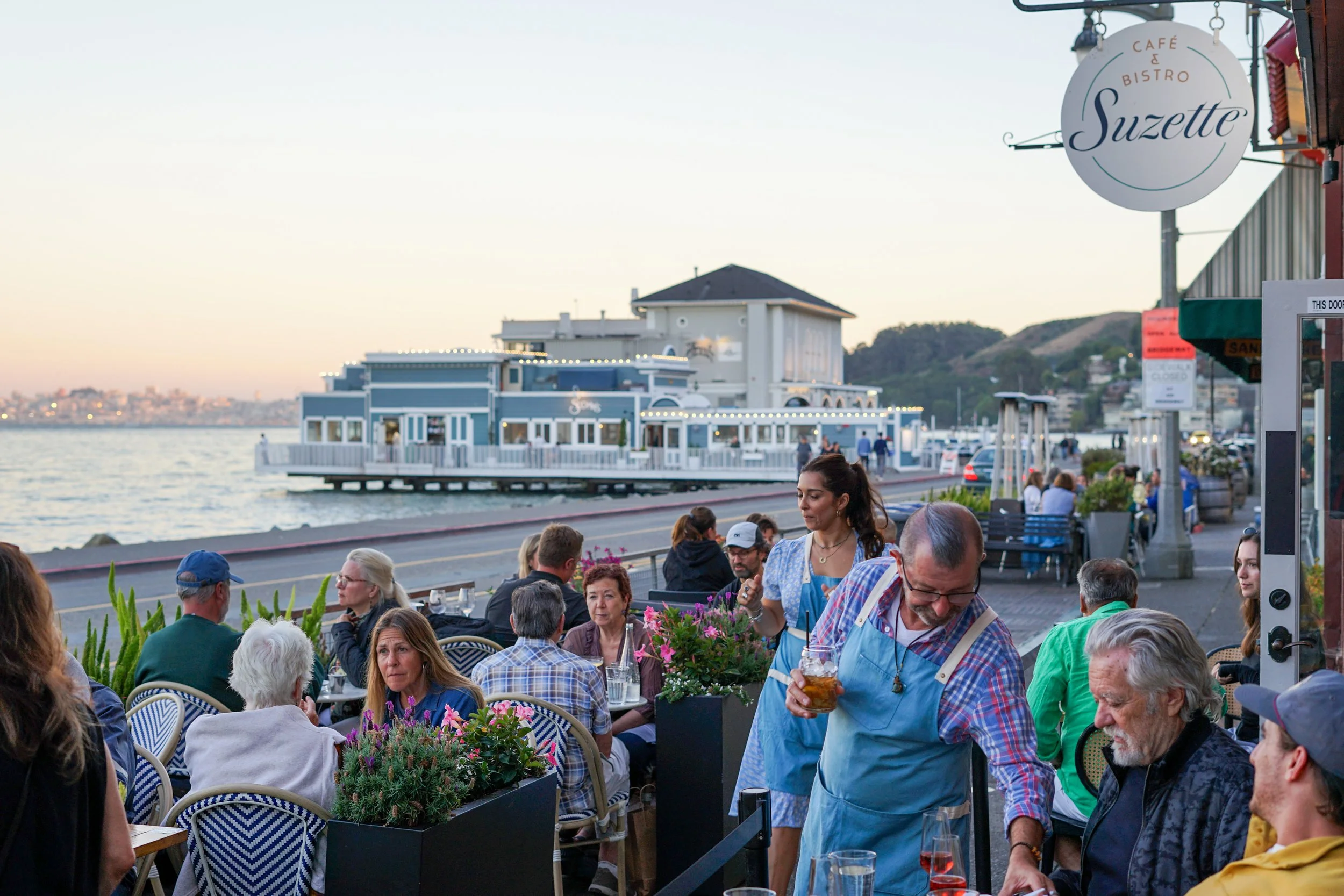 A French Brunch on the Sausalito Waterfront