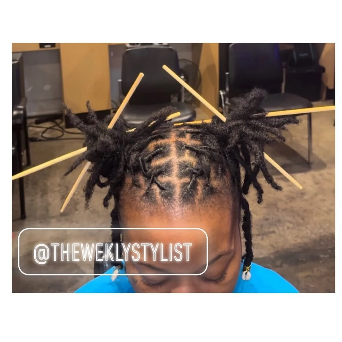 🖤Wash retwist and barrel twists with 2strand in the back 🖤