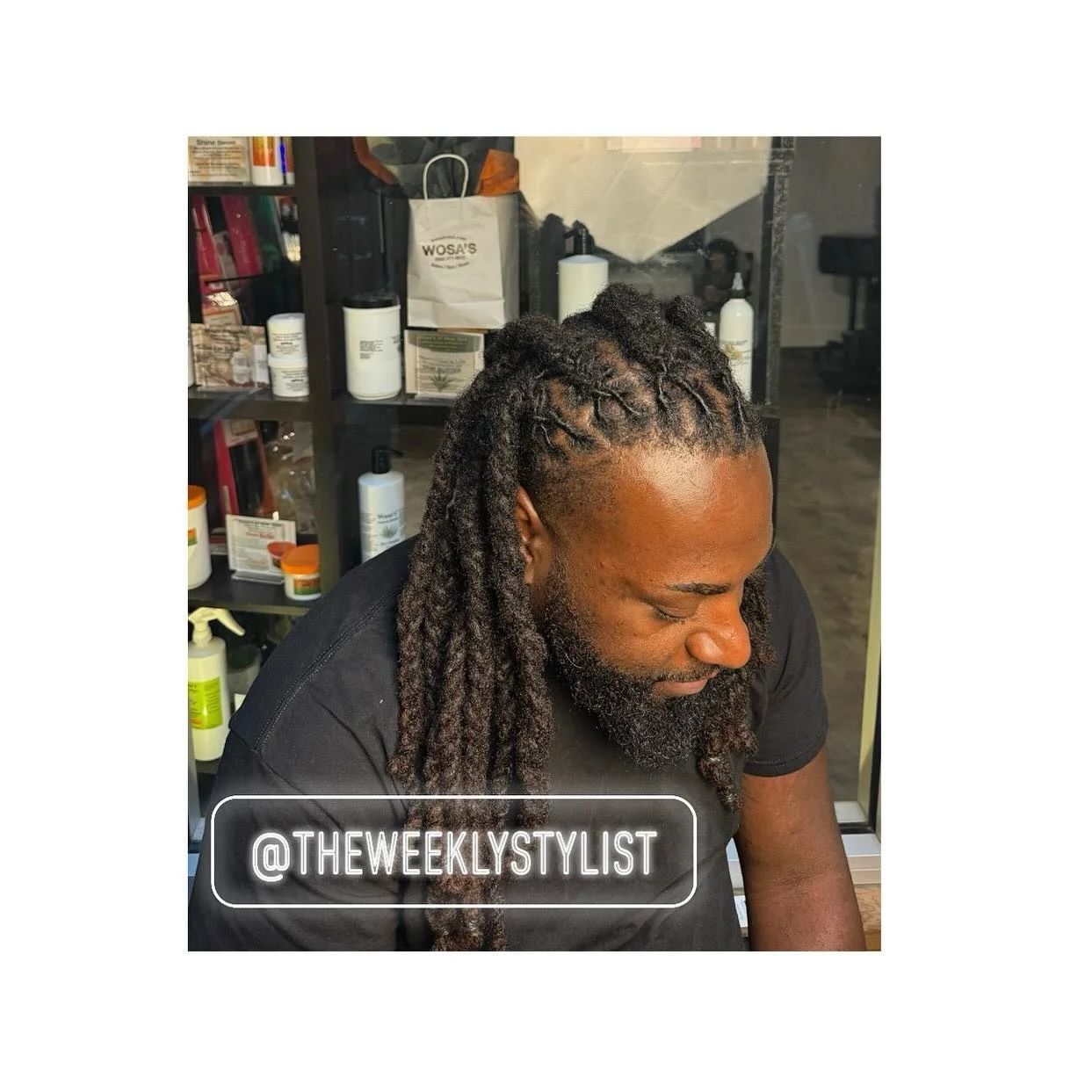 🖤Wash Retwist and Half Cornrow, Half Single Braids Style🖤