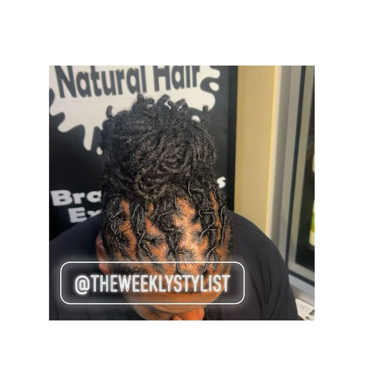 🖤Wash Retwist and Barrel Twist Up-Do🖤