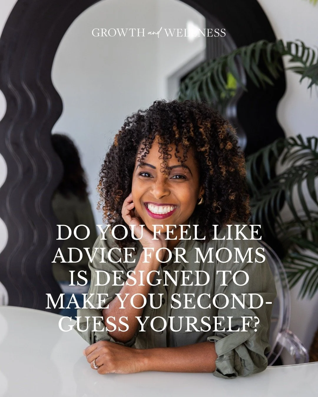 So much of the advice moms receive isn&rsquo;t actually support,
it&rsquo;s pressure.
It&rsquo;s fear.
It&rsquo;s outdated beliefs wrapped in &ldquo;helpfulness.&rdquo;

And when you hear enough of it, it starts to make you question yourself:
Am I do