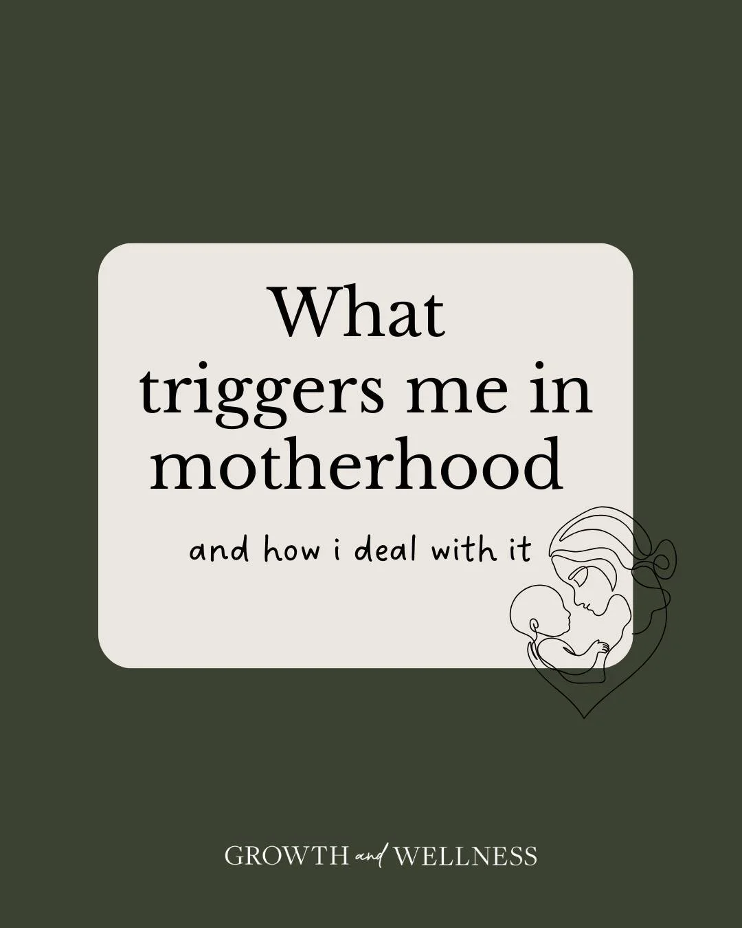 Some moments in motherhood feel bigger than the moment itself.

Loud crying. Constant touch. Mess. Being needed all day.
These aren&rsquo;t signs you&rsquo;re failing, they&rsquo;re signals from a nervous system that learned to stay alert to survive.
