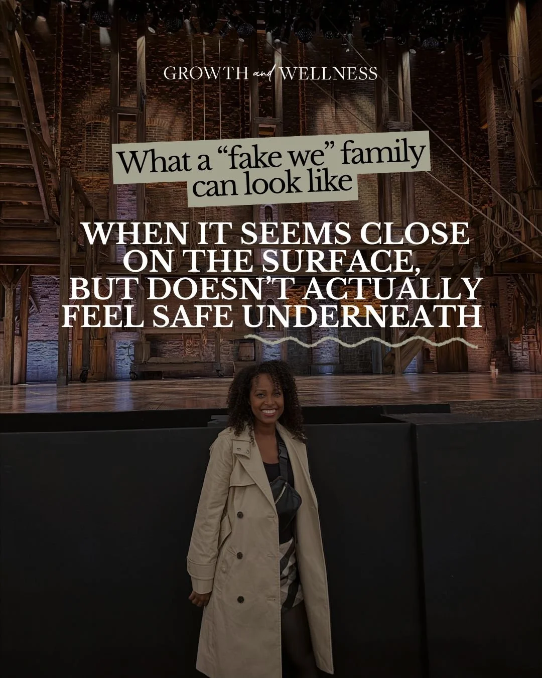 Not every close-looking family actually feels safe.

Sometimes what gets called &ldquo;close&rdquo; is really about keeping the peace, protecting the image, and staying in roles that keep everything running smoothly.

And when you start to see it, it