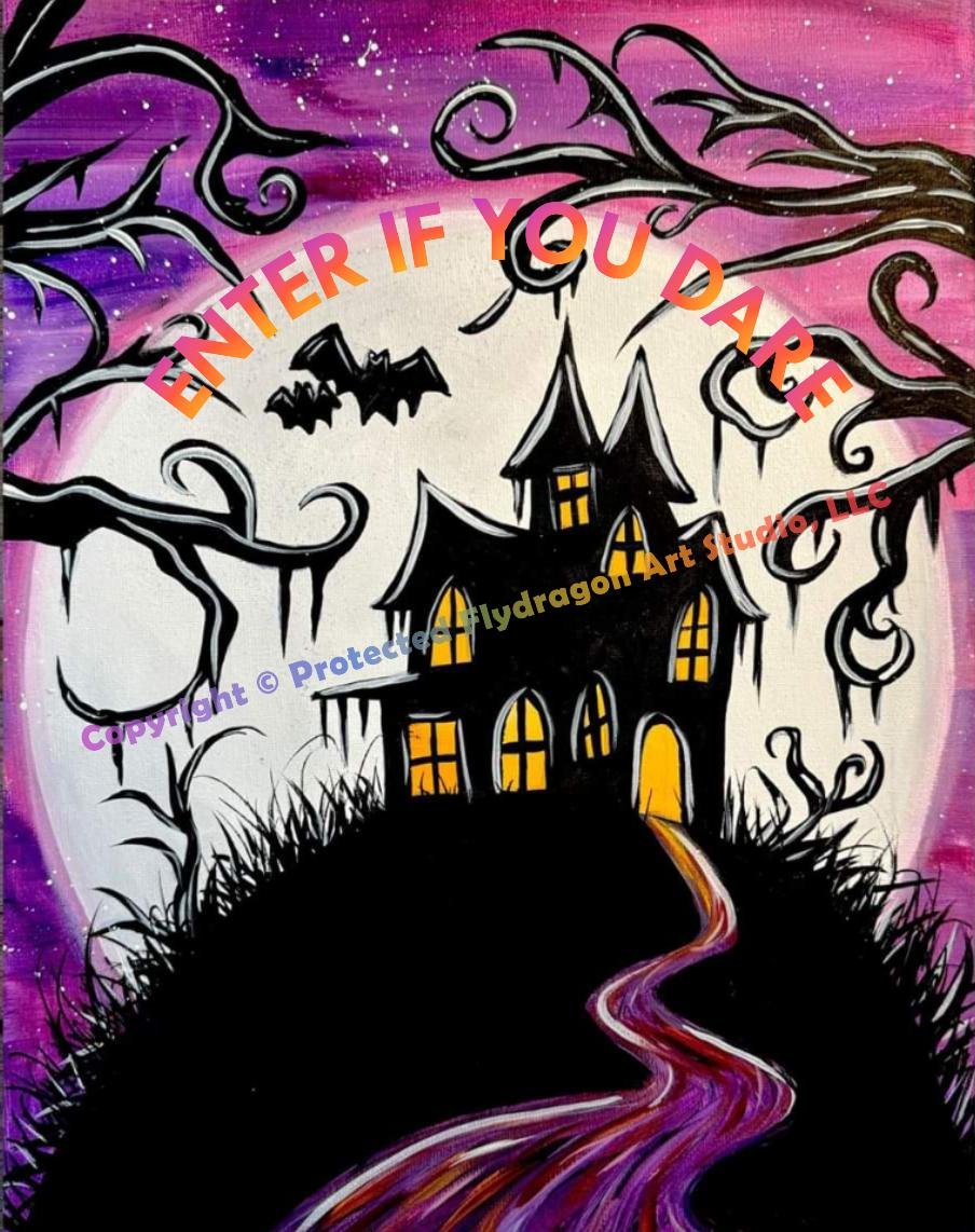 ENTER IF YOU DARE BLACK LIGHT