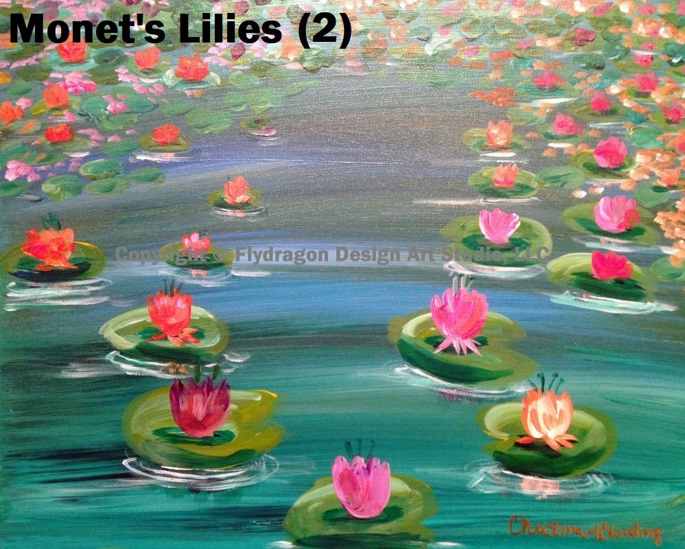 MONET LILLIES