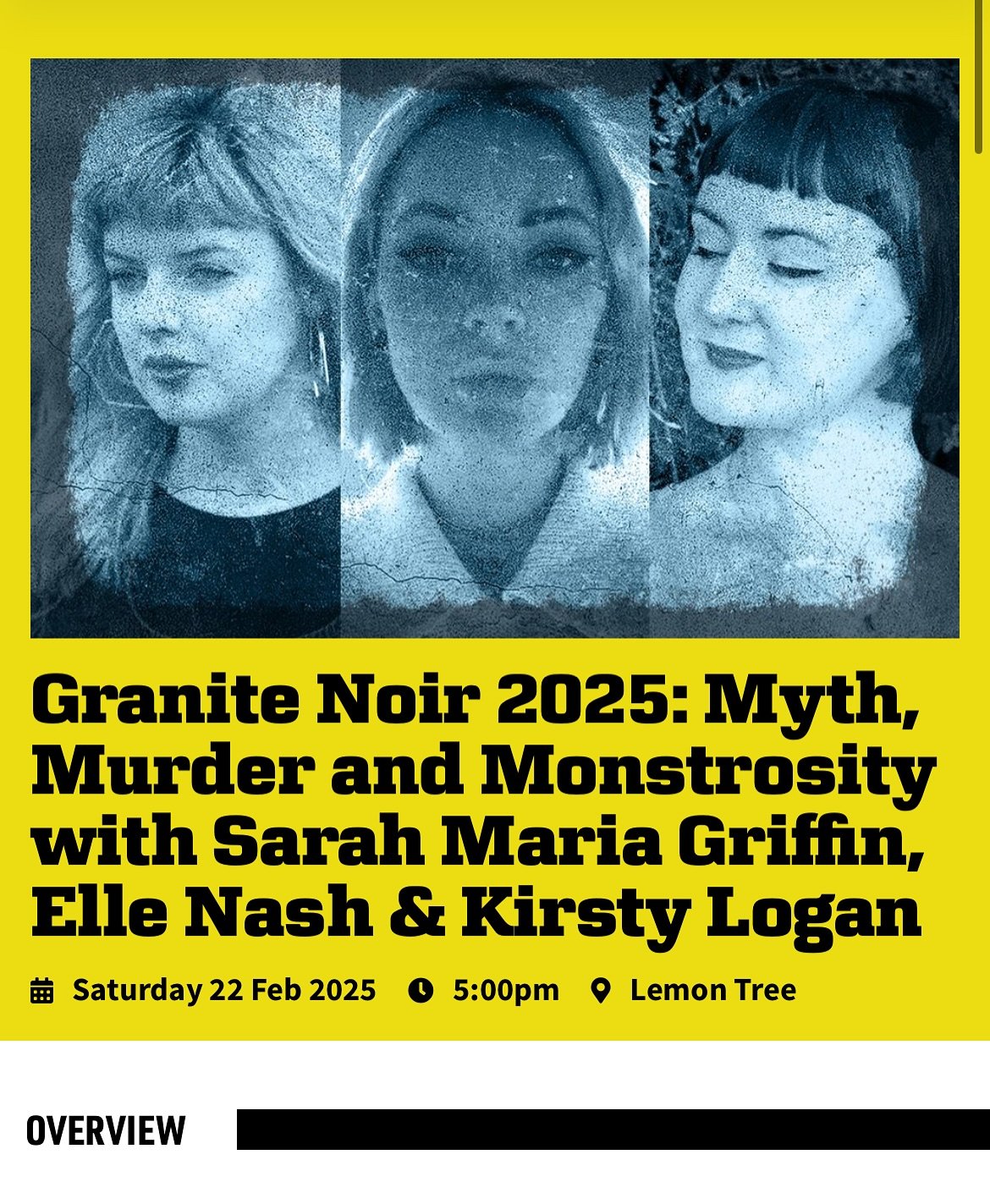 heading to aberdeen for granite noir this weekend&hellip;..you ready?