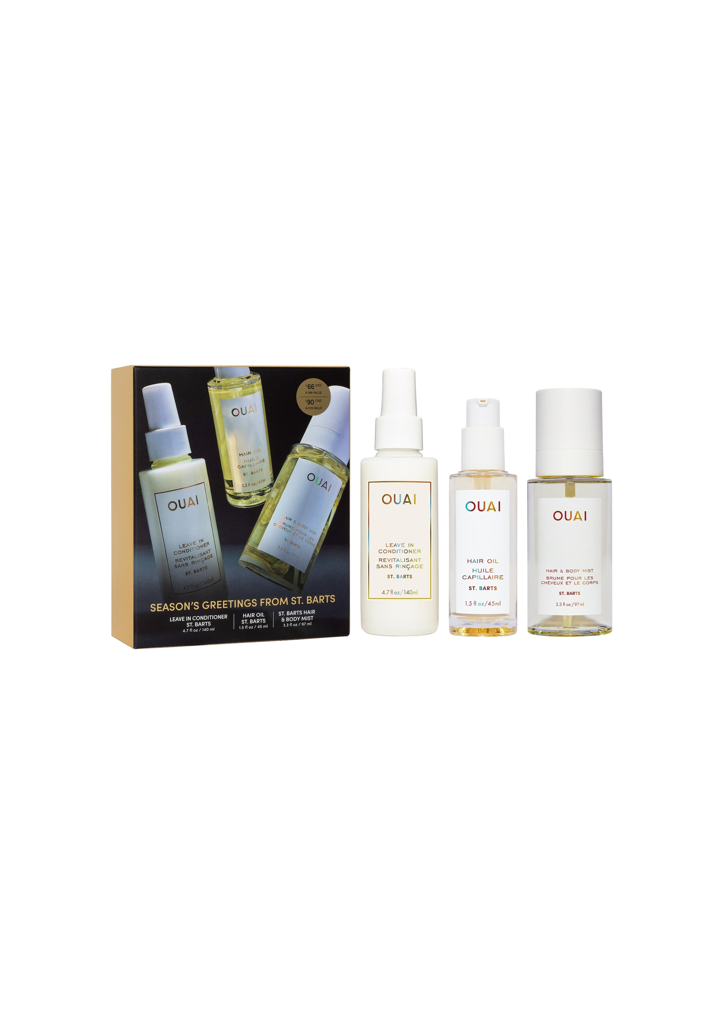 OUAI Greetings From St. Barth’s Gift Set