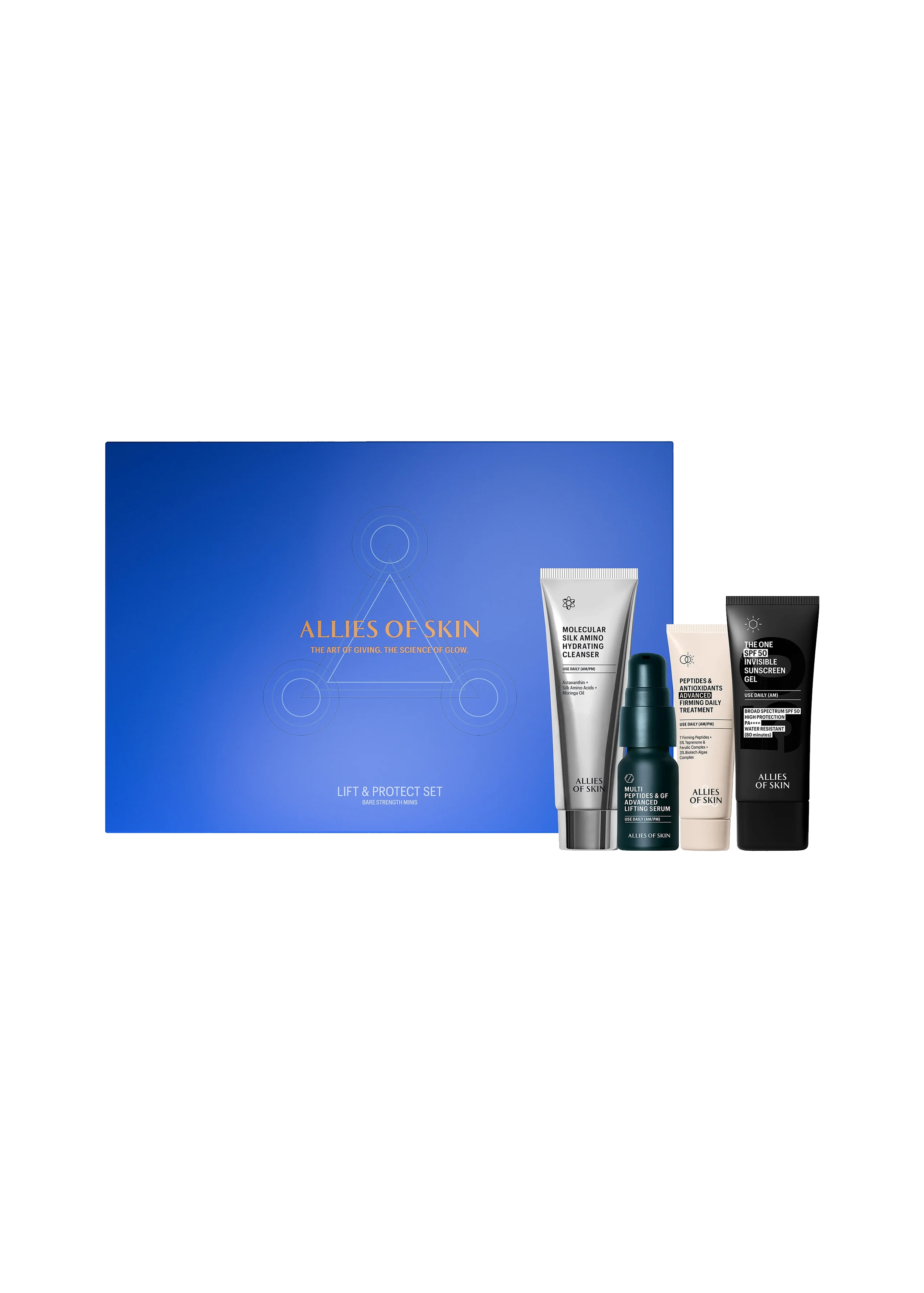 Allies of Skin Lift &amp; Protect Routine Anti Aging Skincare Kit