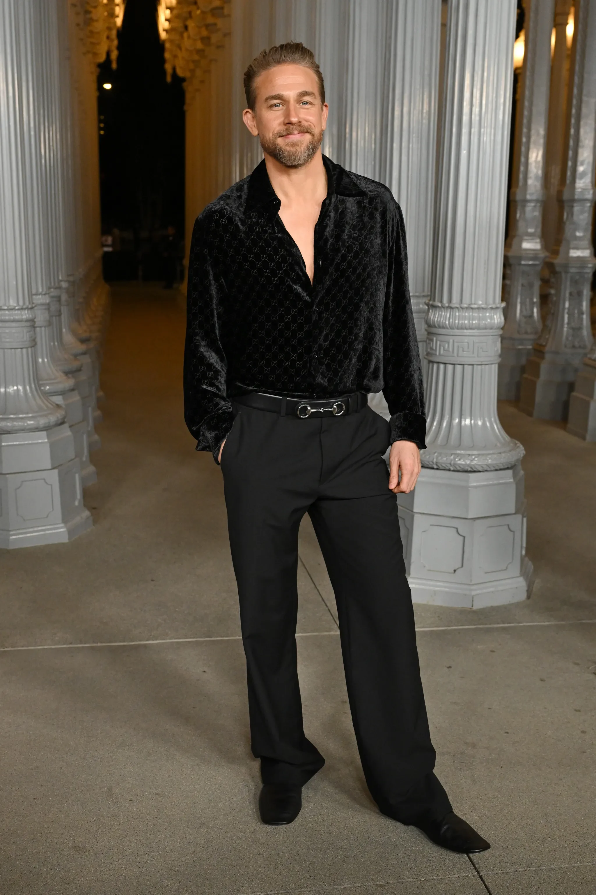 Charlie Hunnam in Gucci