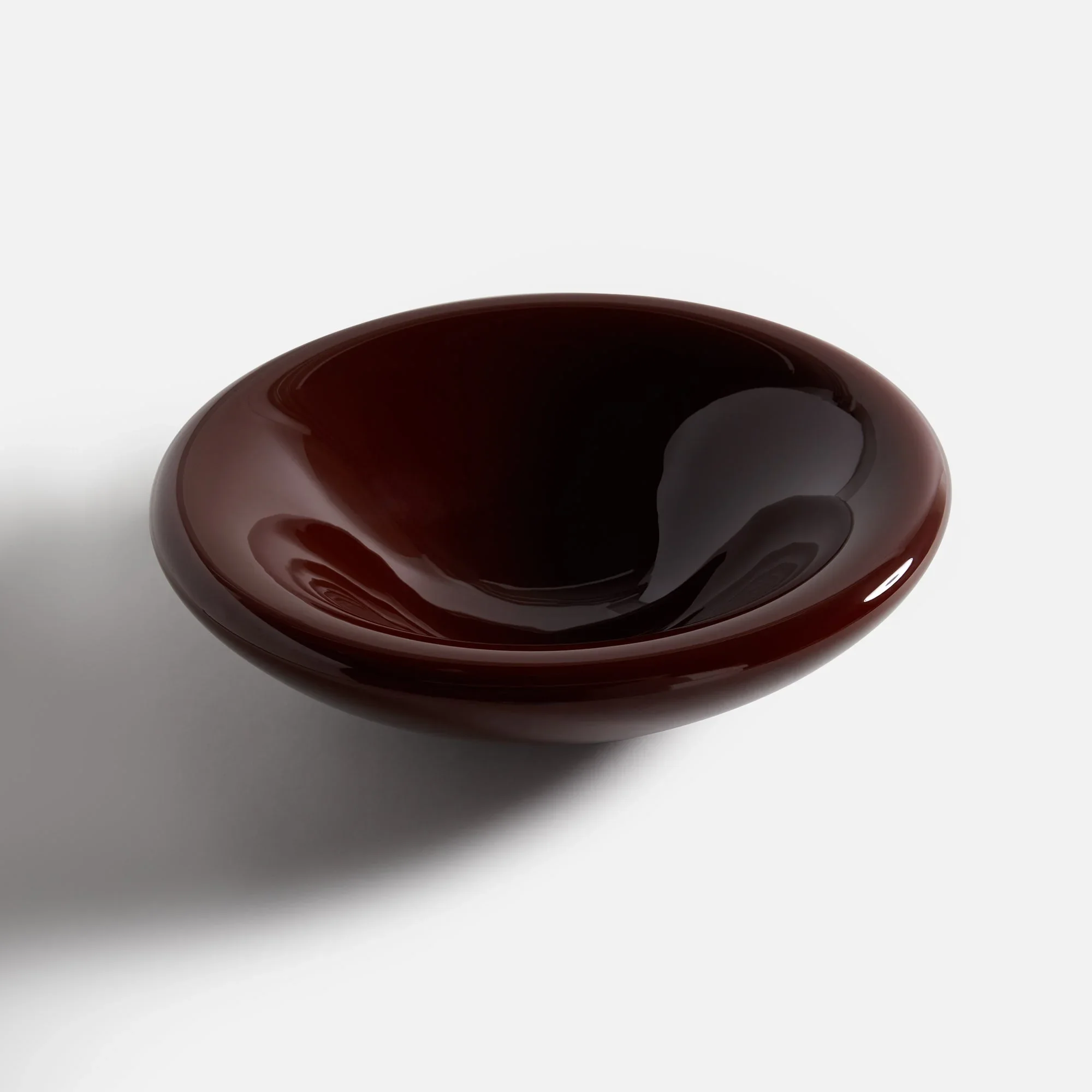RIRA Burgundy Liquidish Medium Bowl