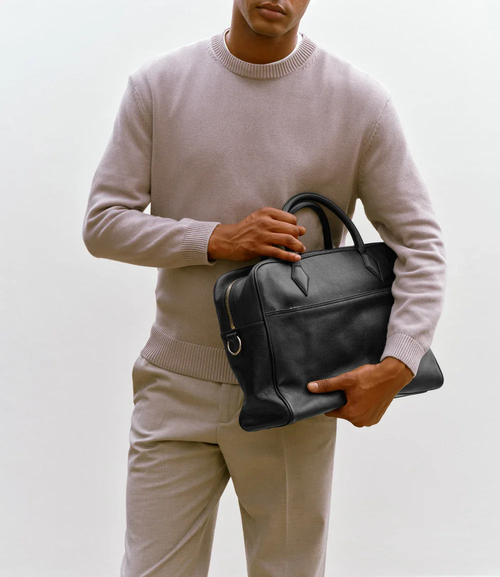 Métier Closer All Day Briefcase Buffalo Black