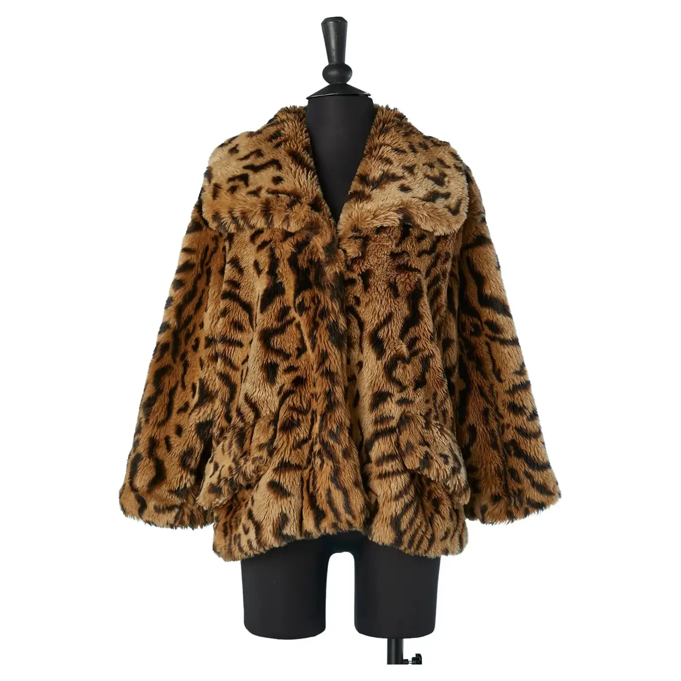 1stDibs Vintage Miu Miu Faux-Fur Leopard Jacket
