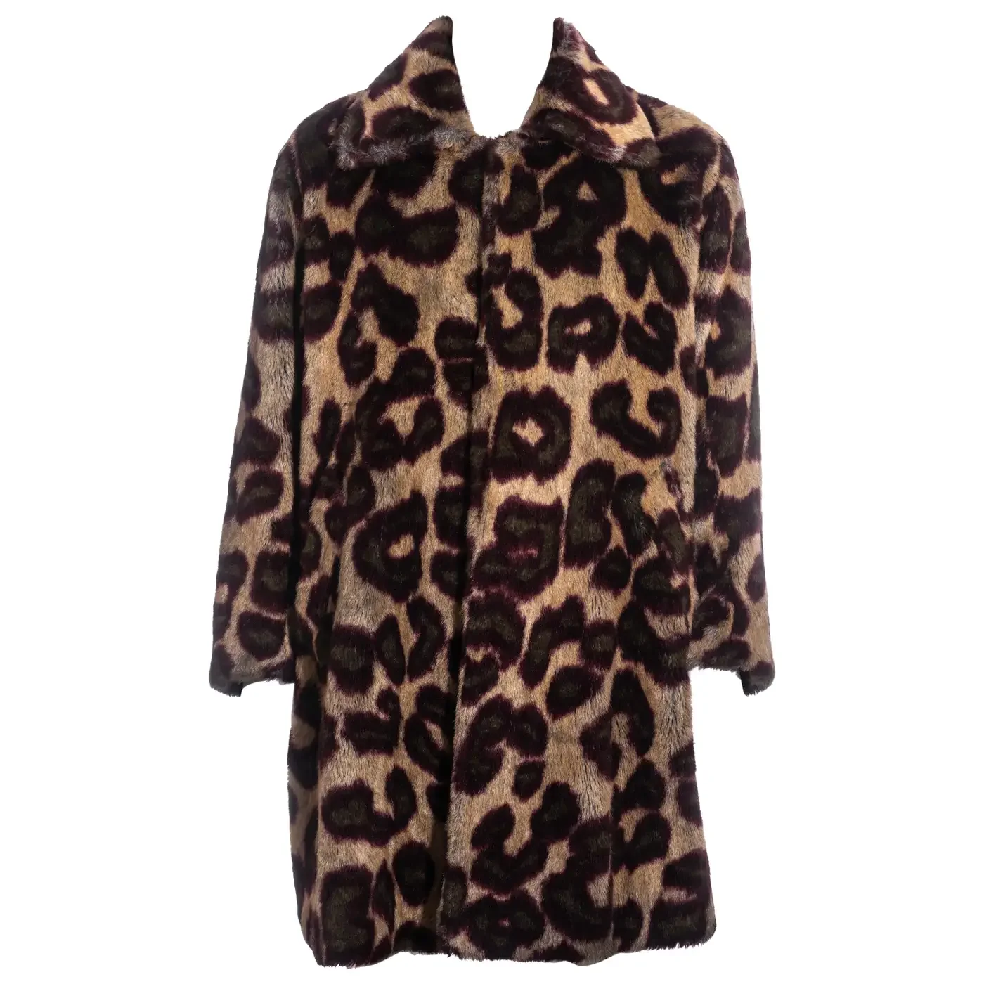 1stDibs Vintage Vivienne Westwood Leopard Print Faux-Fur Coat