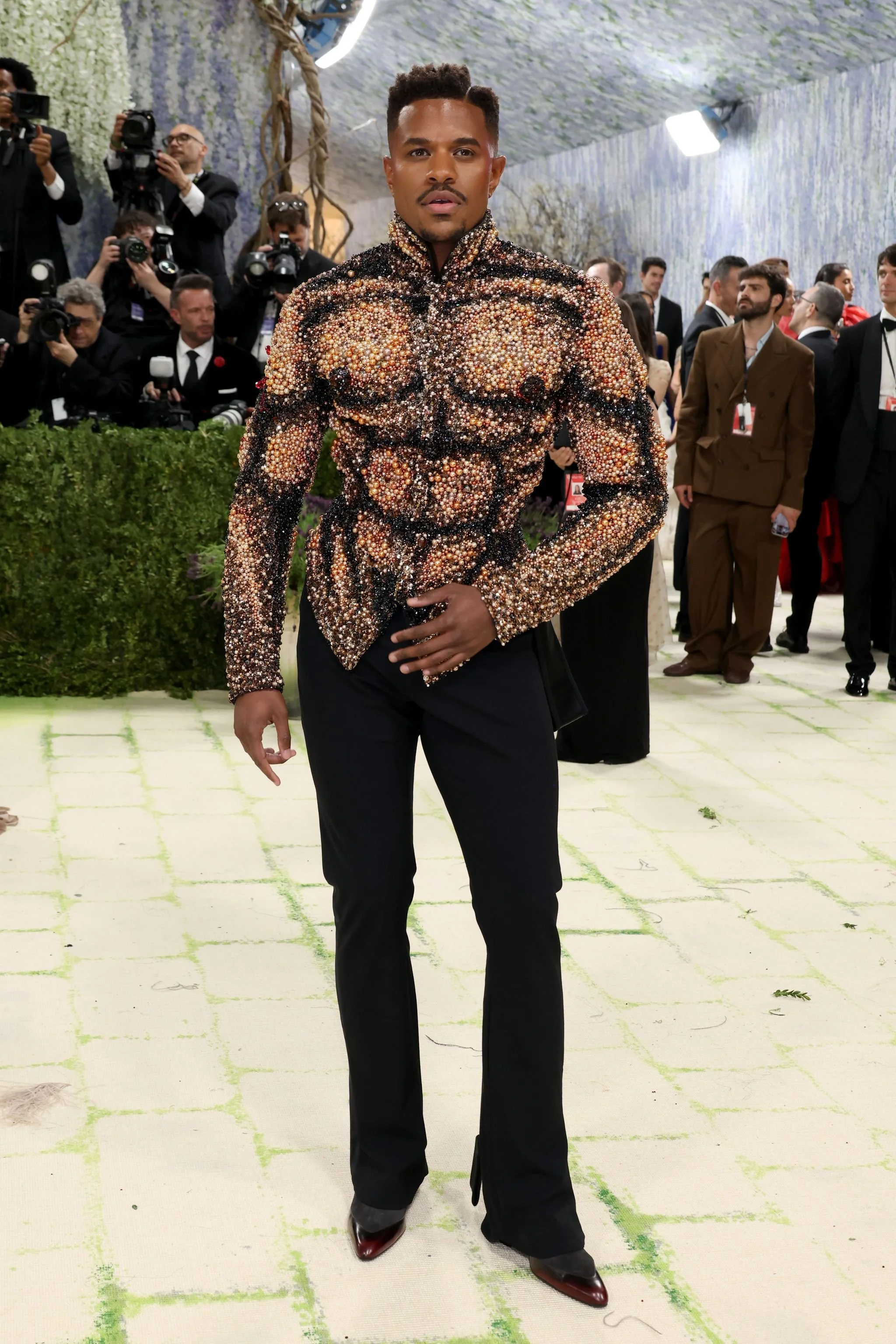Jeremy Pope in Vivienne Westwood