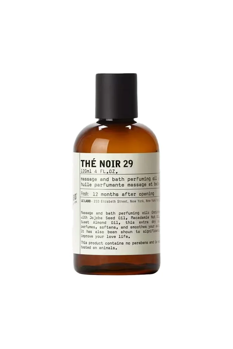 Le Labo Thé Noir 29 Message and Bath Perfuming Oil