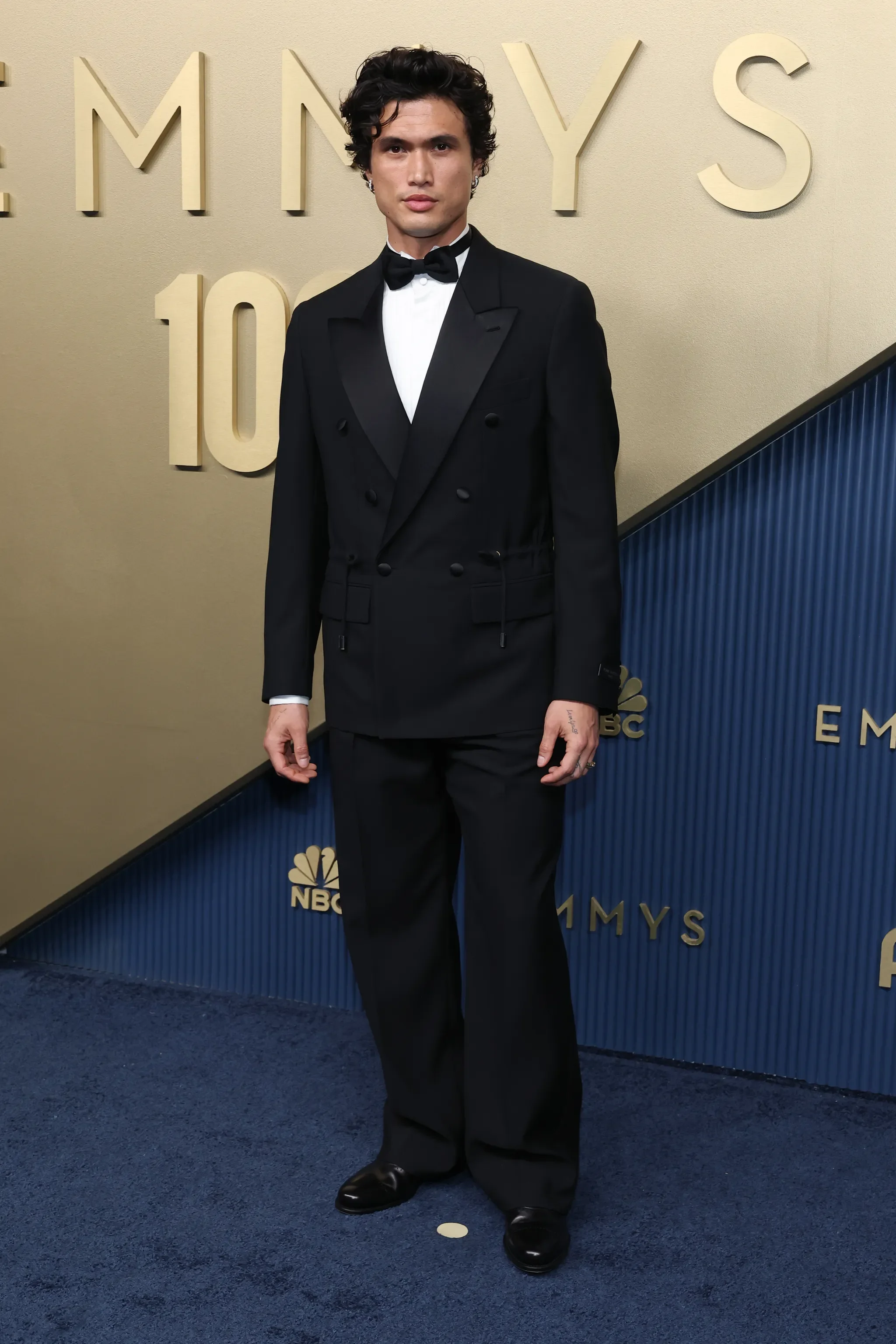 Charles Melton in Louis Vuitton
