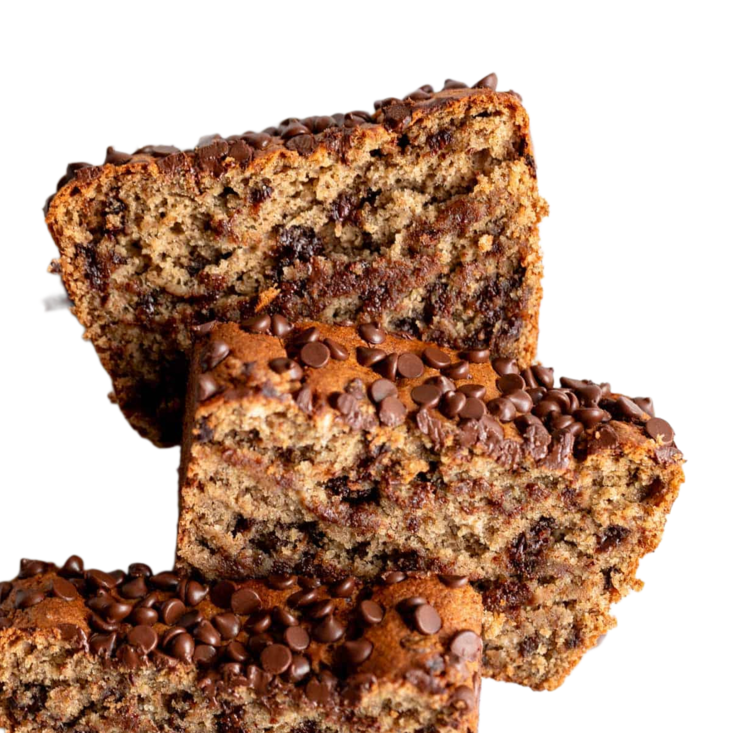 Chocolate Chip     Vanilla Protein Banana Bread 