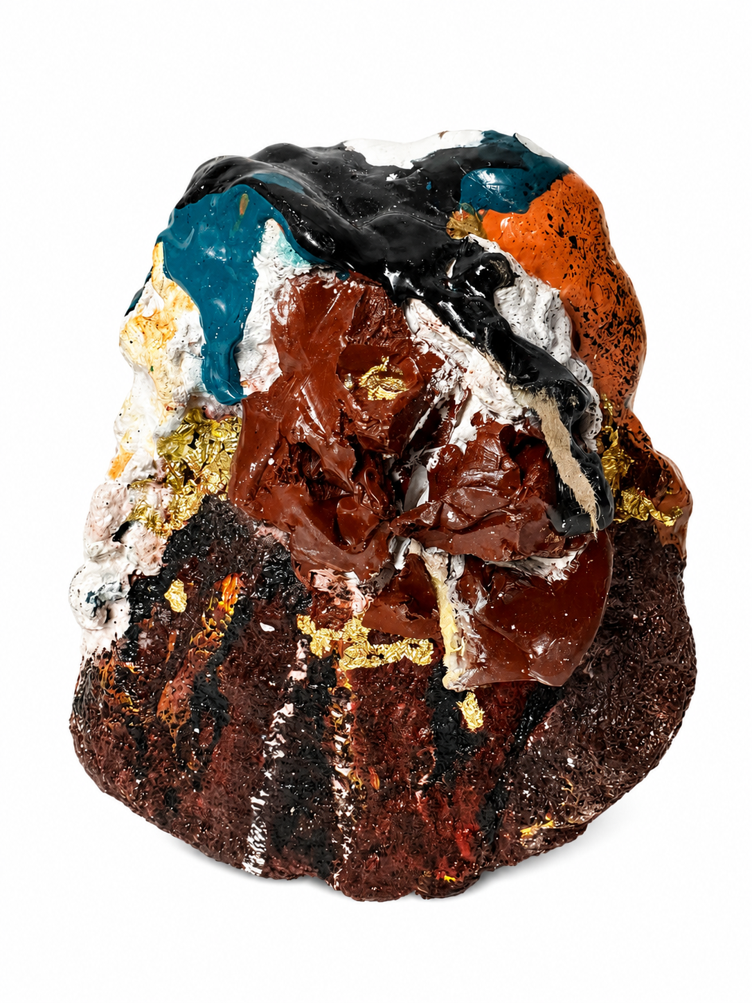 Holy Ground, Heavy Stone No.2

Holy Ground, Heavy Stone considers the weight we inherit and the sacredness we create from it. Built through layers of stone, pigment, texture, and poured material, each work holds evidence of accumulation—of memory, su
