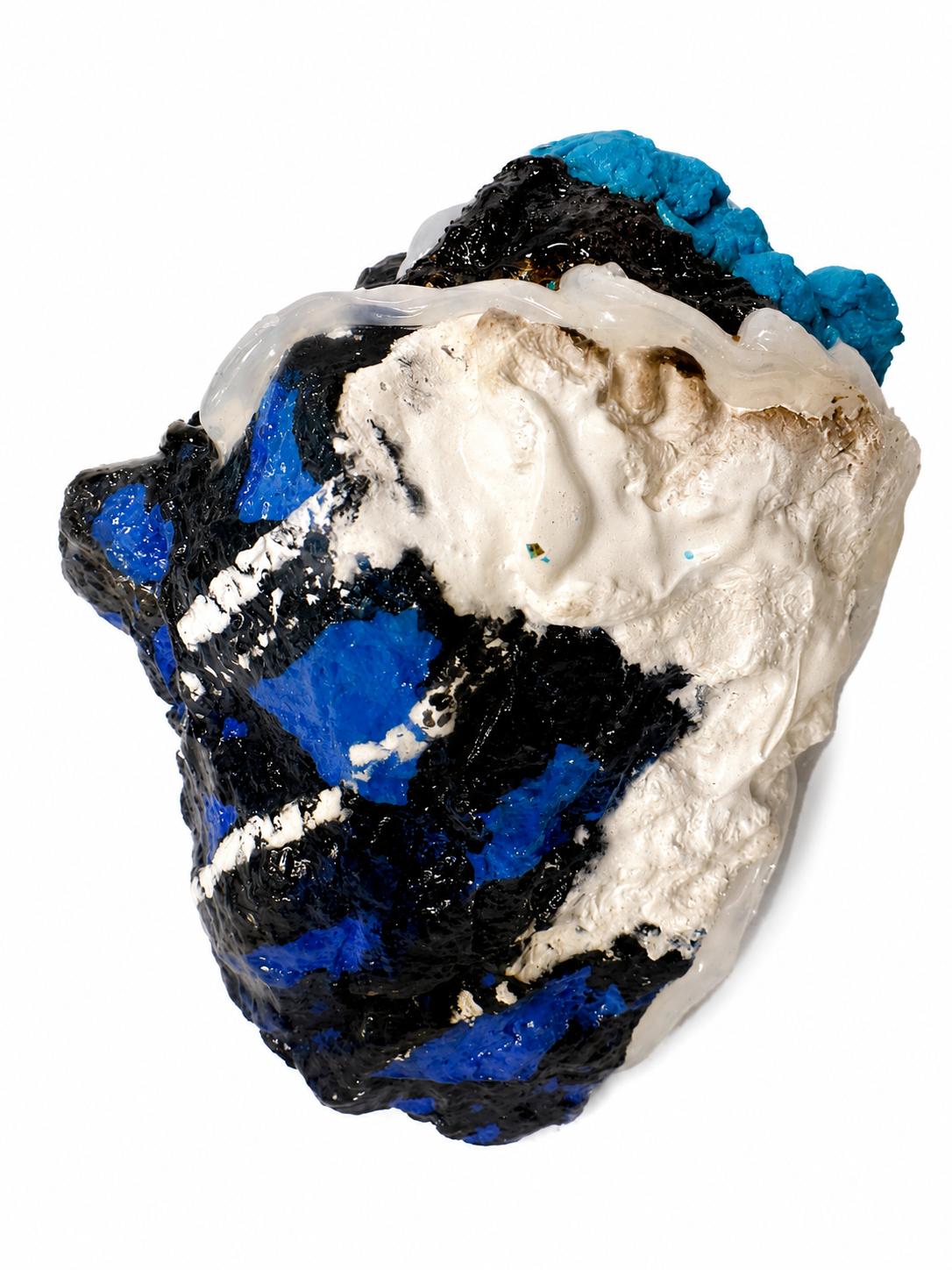 Holy Ground, Heavy Stone No.6

Holy Ground, Heavy Stone considers the weight we inherit and the sacredness we create from it. Built through layers of stone, pigment, texture, and poured material, each work holds evidence of accumulation—of memory, su