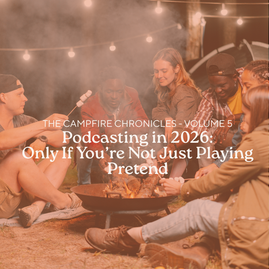 Campfire Chronicles Vol. 5 - Podcasting in 2026: Only If You’re Not Just Playing Pretend 