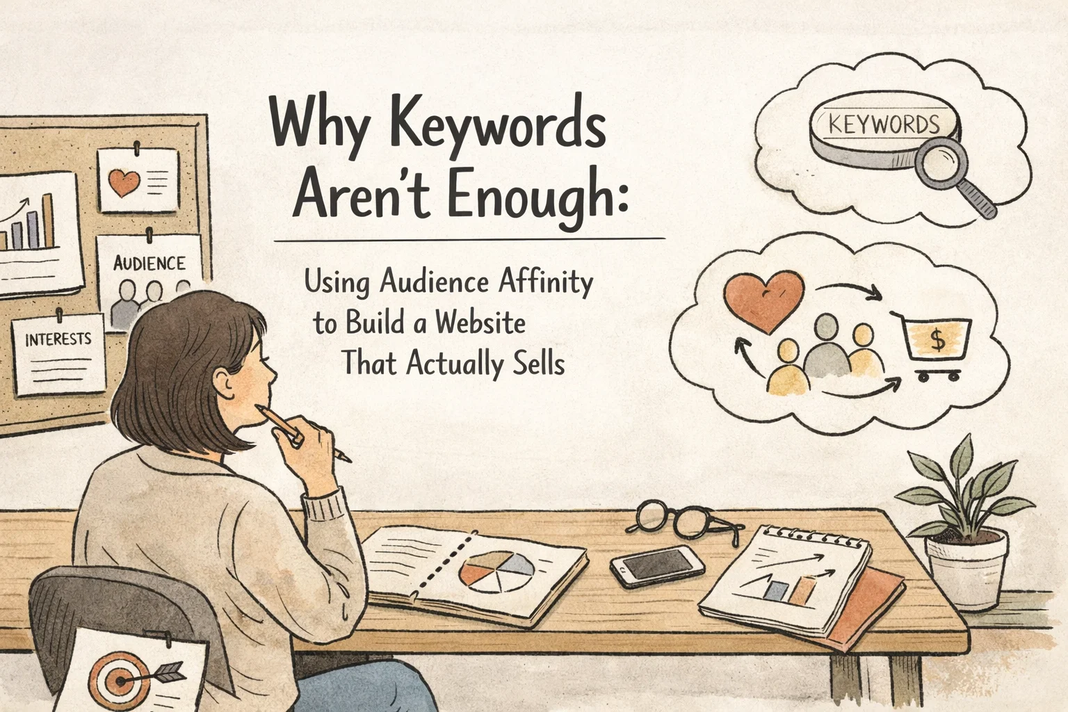 Why Keywords Aren’t Enough: Using Audience Affinity to Build a Website That Actually Sells
