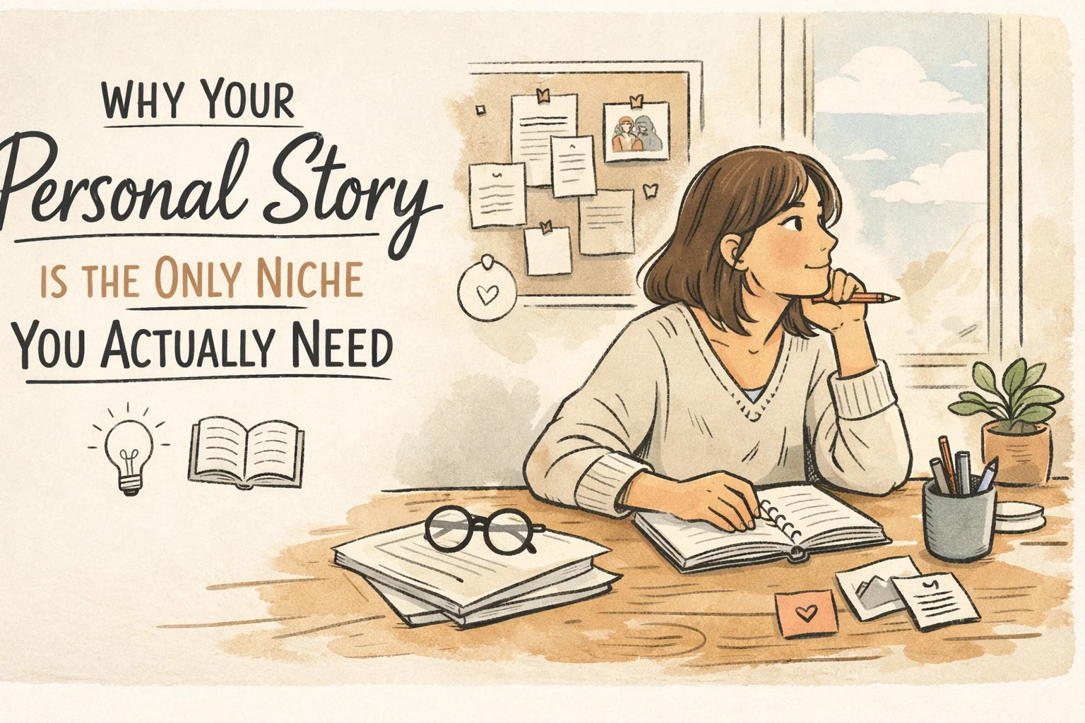 Why Your Personal Story is the Only Niche You Actually Need