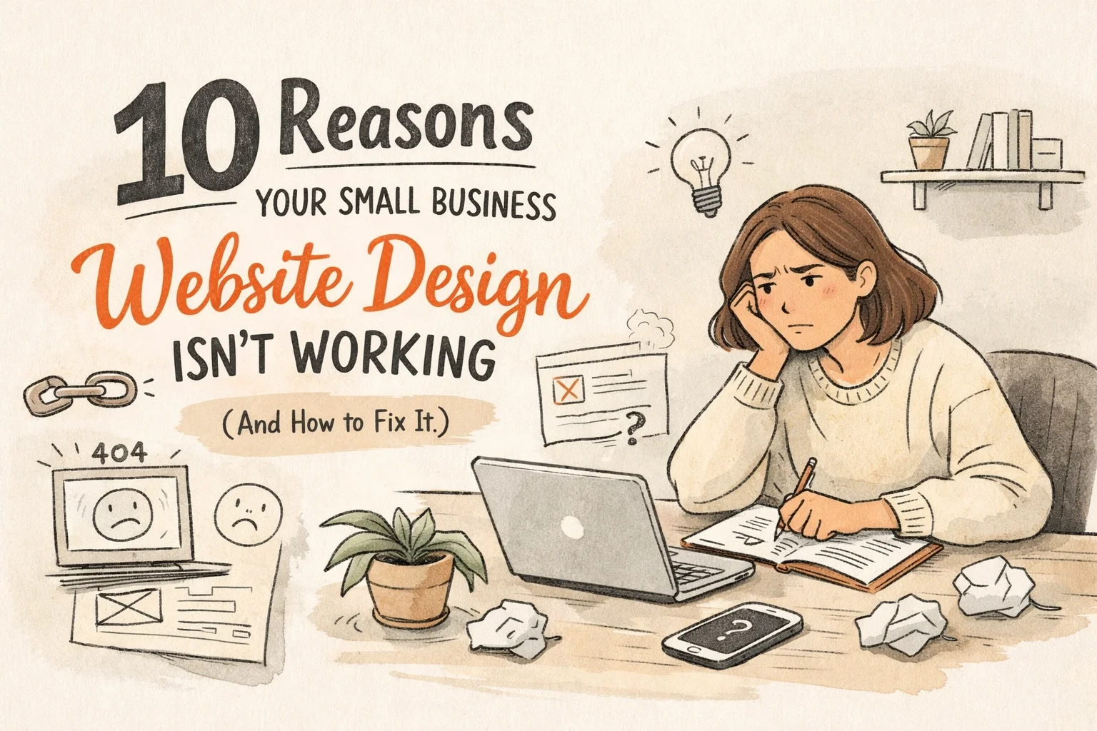10 Reasons Your Small Business Website Design Isn't Working (And How to Fix It)