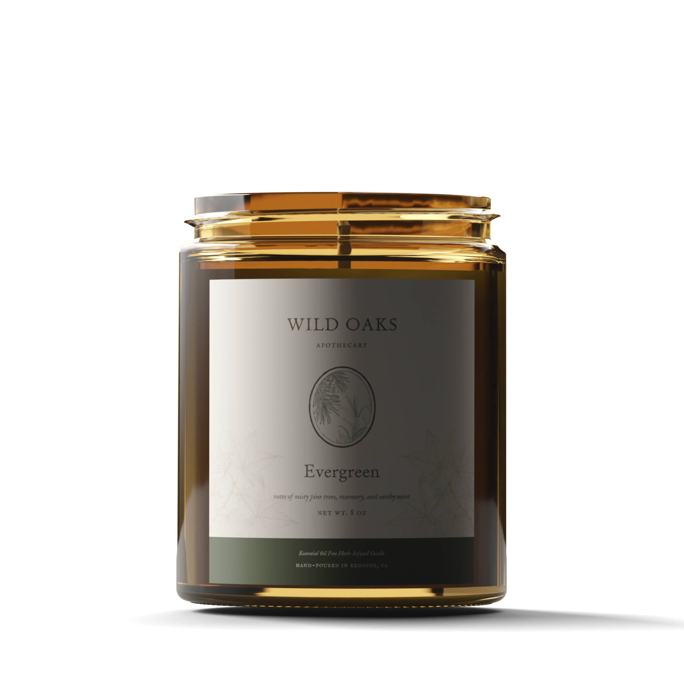 Evergreen Candle