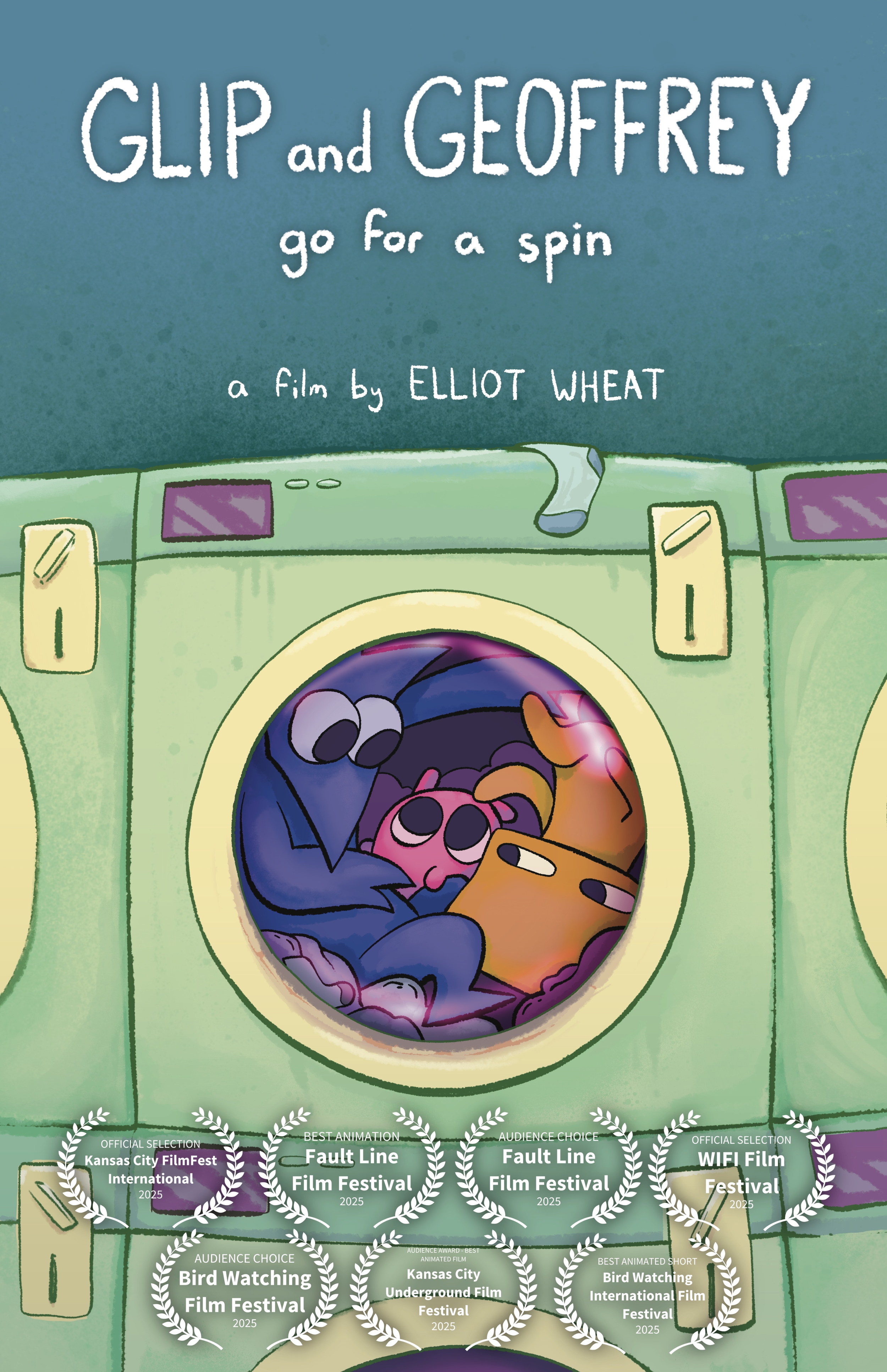 Glip and Geoffrey go for a spin