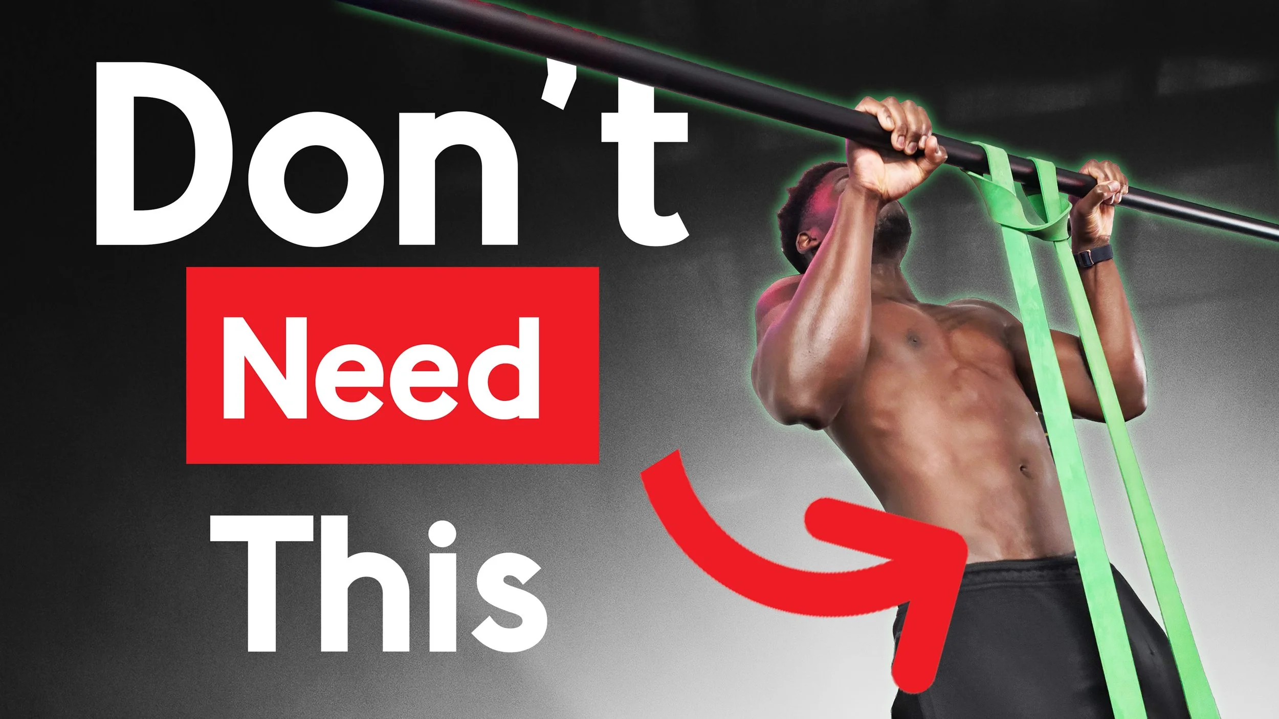 Pull Ups: How To Stop Relying On Bands