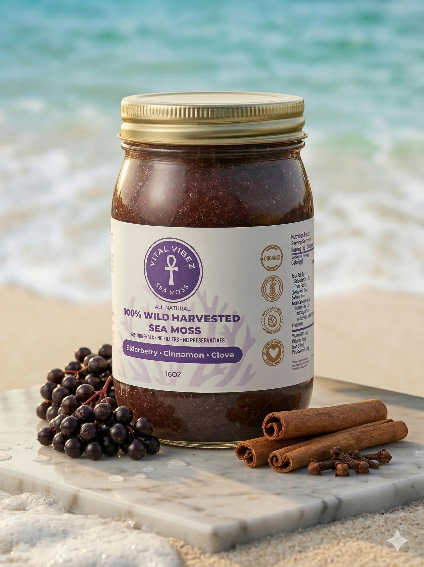 Elderberry + Cinnamon + Clove