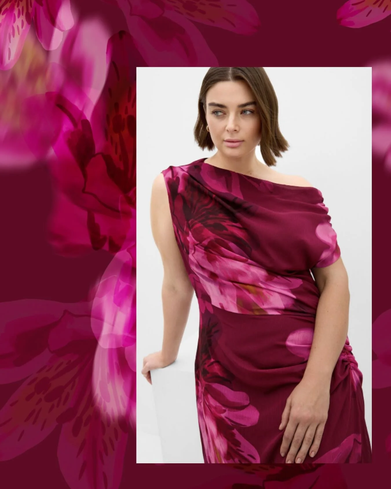 Our print in the wild! 😍#dreamyflorals #printsforfashion #textiledesigners #australianfashion #australiandesign