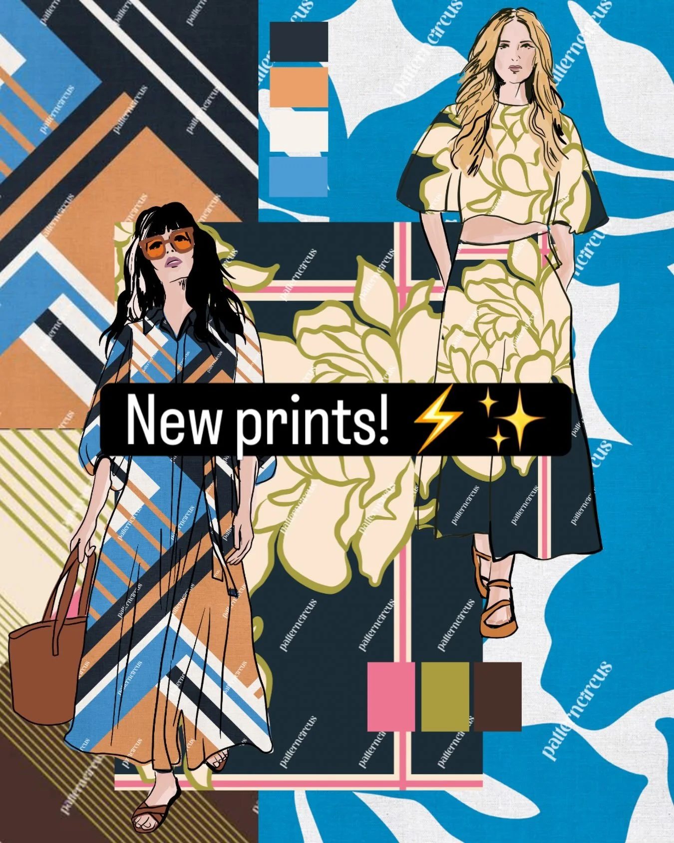 Newness in the shop! #printsforfashion #textiledesign