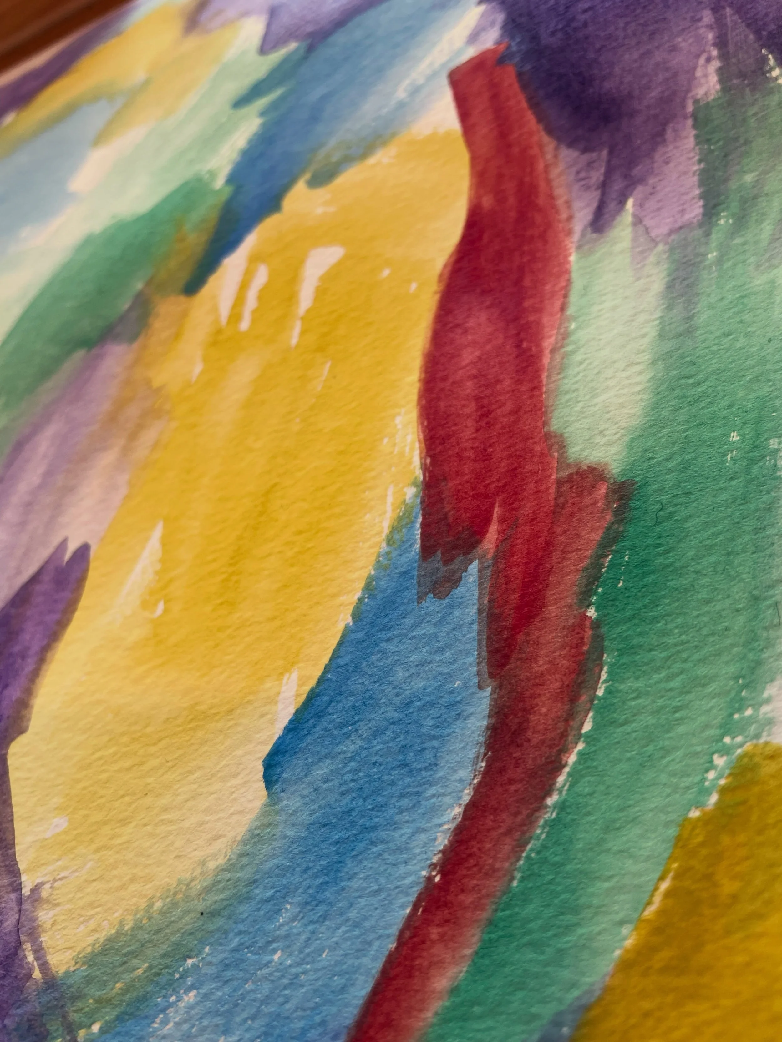 Abstract strokes in cool colour palettes #textiledesigner #fashionprints