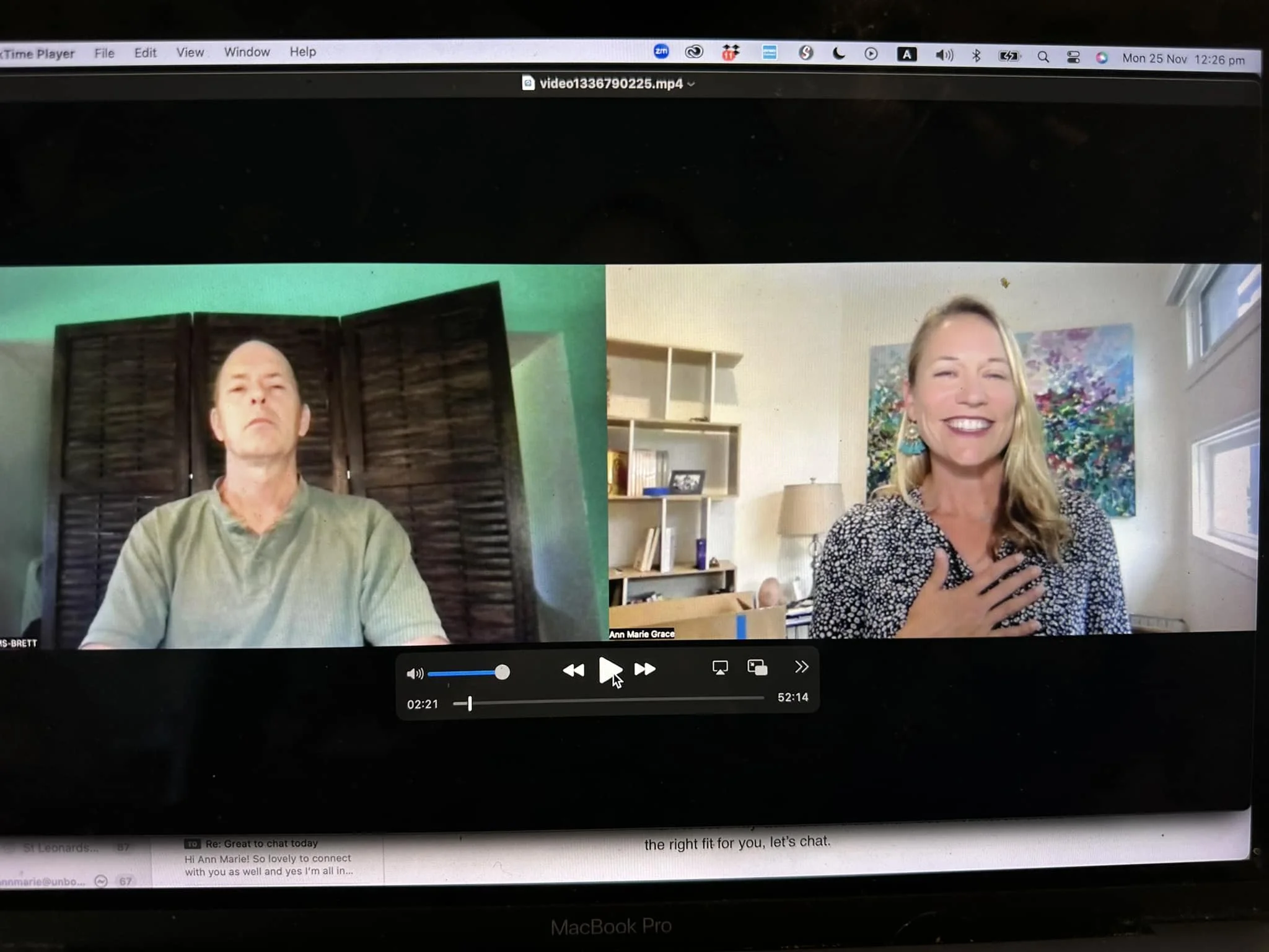 It’s not always easy running your own show. You don’t have colleagues or managers to step in and give you support when you are feeling challenged, or in self doubt.
Self doubt is a particular challenge of mine. A year ago I learned it is